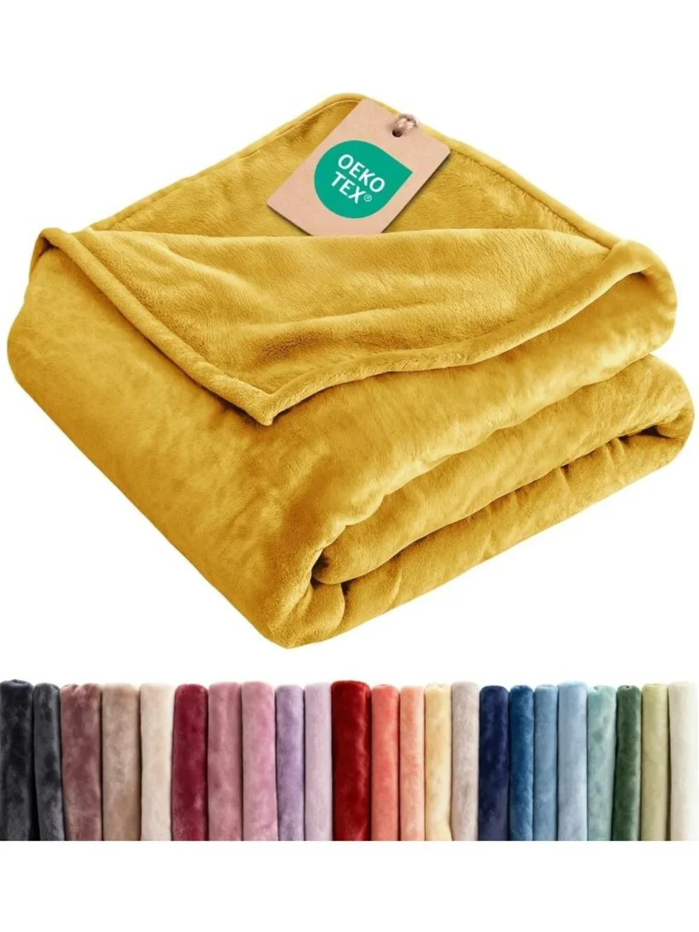 Cozy Ultra Soft Twin Fleece Blanket - Lightweight, Warm & Breathable for All